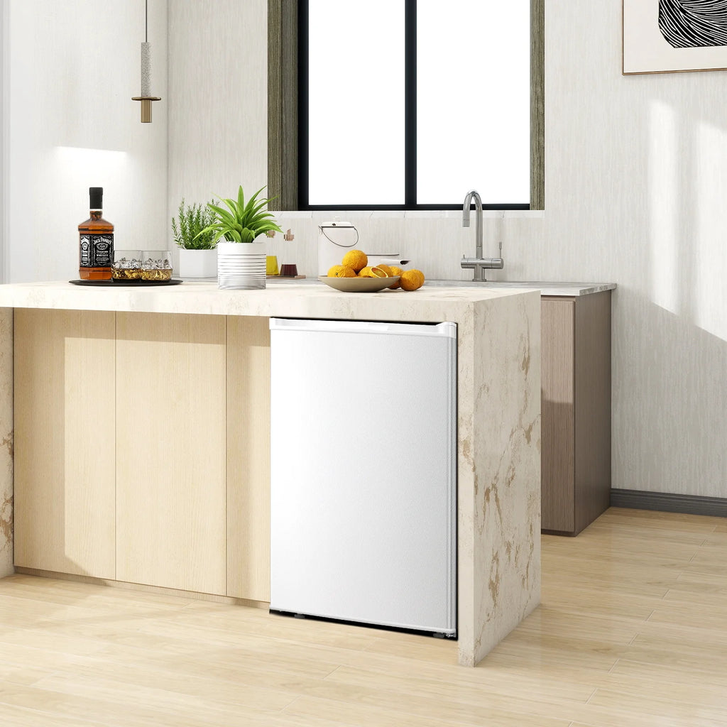 WAA 3.0 Cu.Ft Upright Compact Standing Deep Freezer, White
