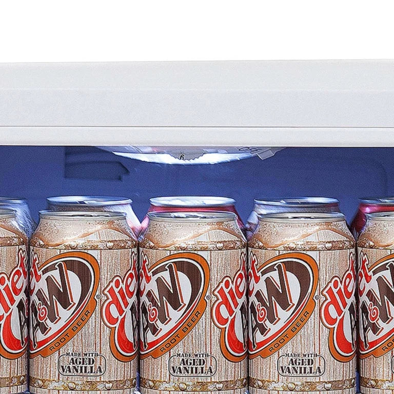 Whynter 24'' Beverage Refrigerator Cooler, 140 Cans Beverage Fridge, Built in or Freestanding Beverage Center with Stainless Steel Door