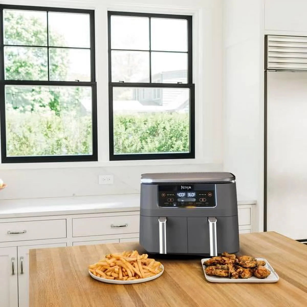 Ninja Foodi 8 qt 2-Basket Air Fryer, 6-in-1 with DualZone Technology