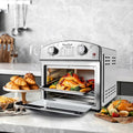12.5QT 7-in-1 Convection Toaster Oven 1500W, Stainless Steel with 5 Presets �C Bake, Roast, Grill, Broil & Toast