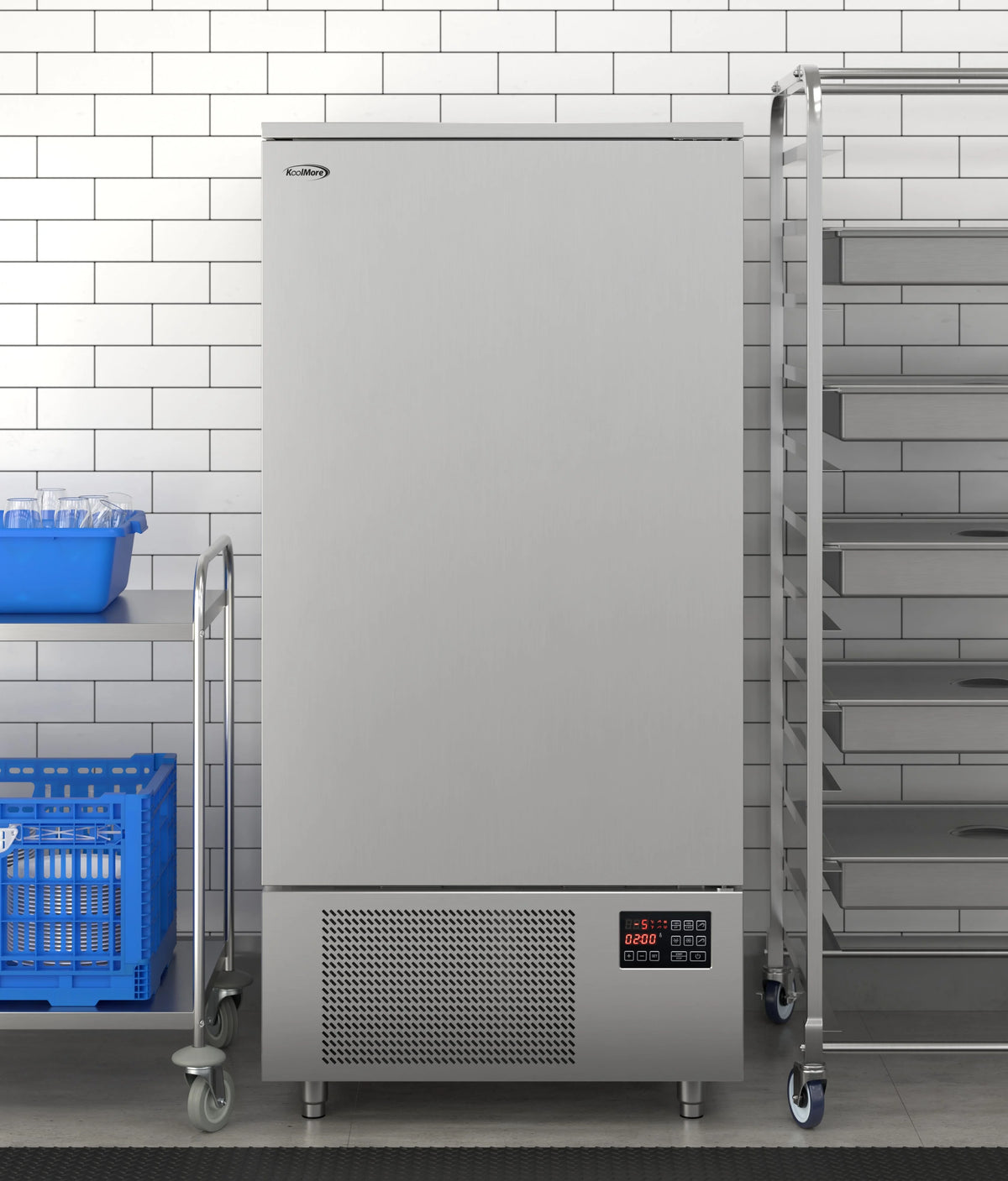 Commercial 10 Pan Reach-in Blast Chiller 88 lbs Rapid Chill / 77 lbs Rapid Freeze