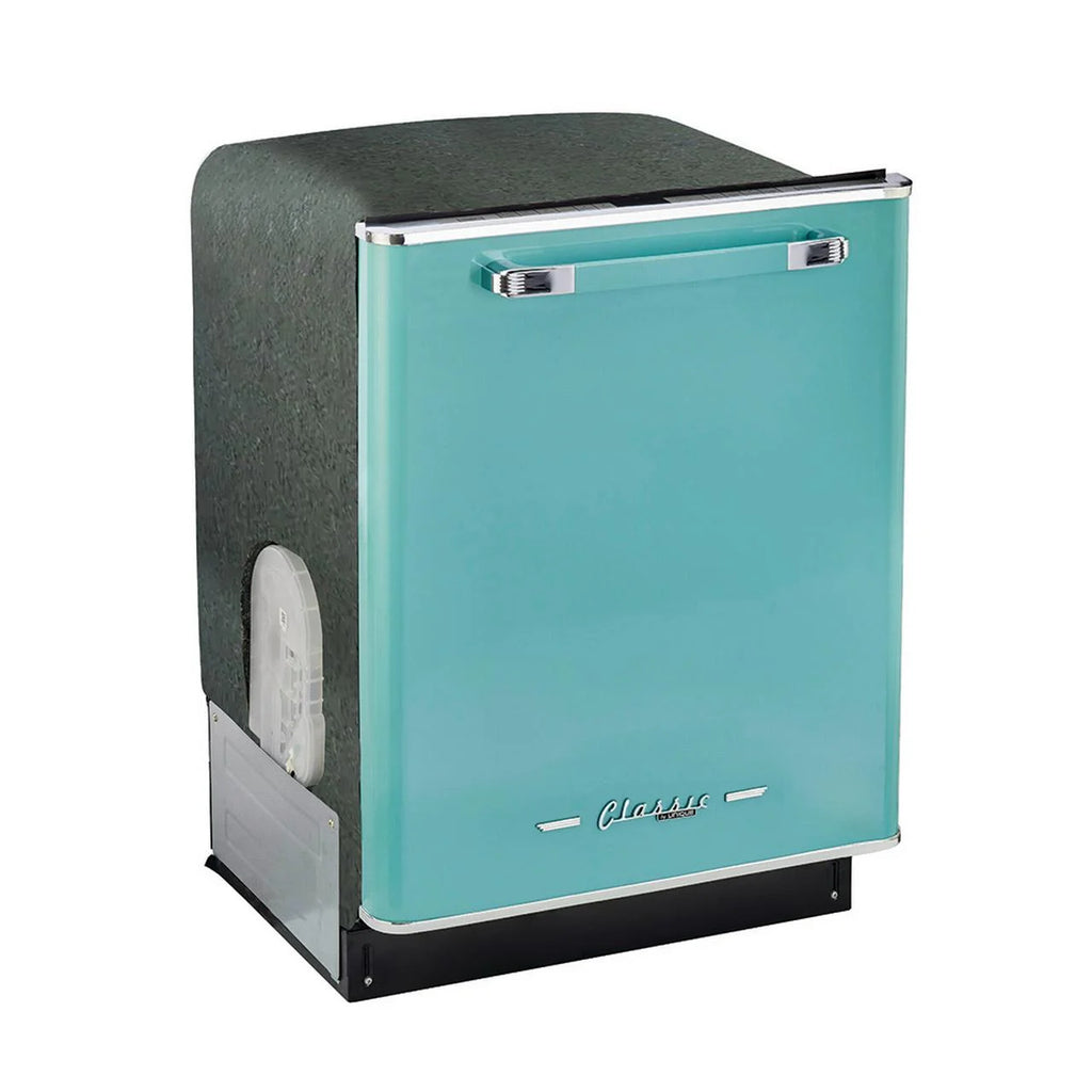 Unique Appliances Classic Retro 24" Built-in Dishwasher with Stainless Steel Tub and LED Lighting