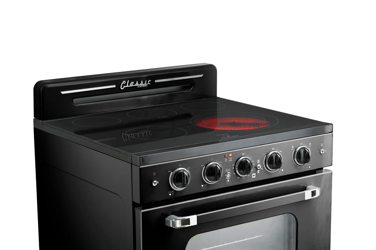 Unique Appliances Oven 30.0 in 3.9 cu/ft Electric Freestanding Range in Marshmallow White