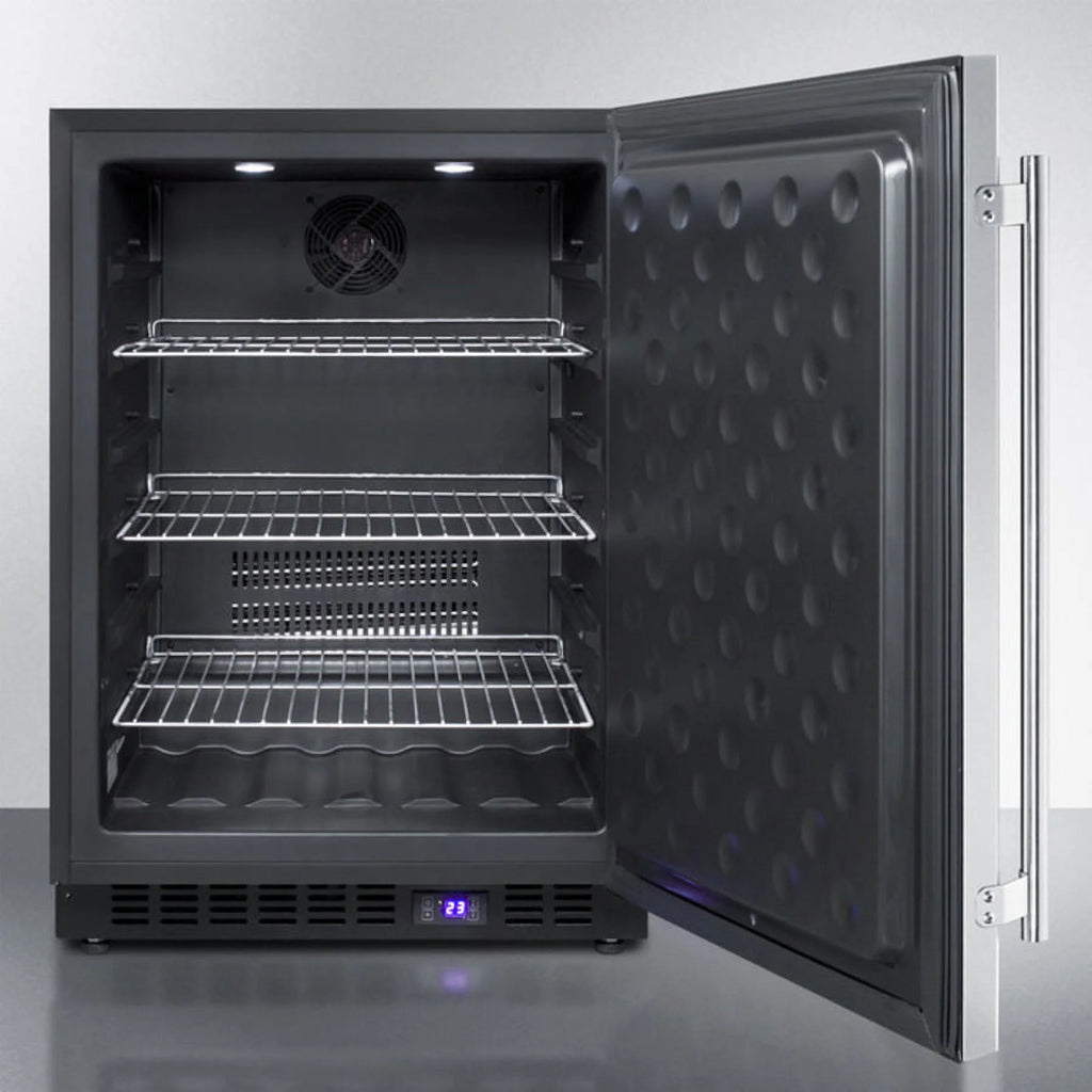 SUMMIT 24" Wide Outdoor All-Freezer