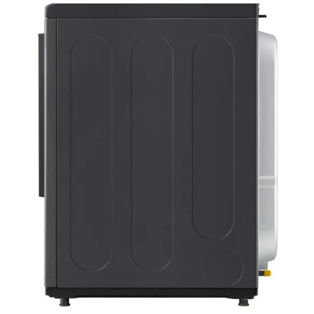 LG 27 Inch Rear Control Gas Dryer with 7.3 cu ft. Ultra Capacity, AI Sensor Dry, Quiet Operation in Black DLG8201L