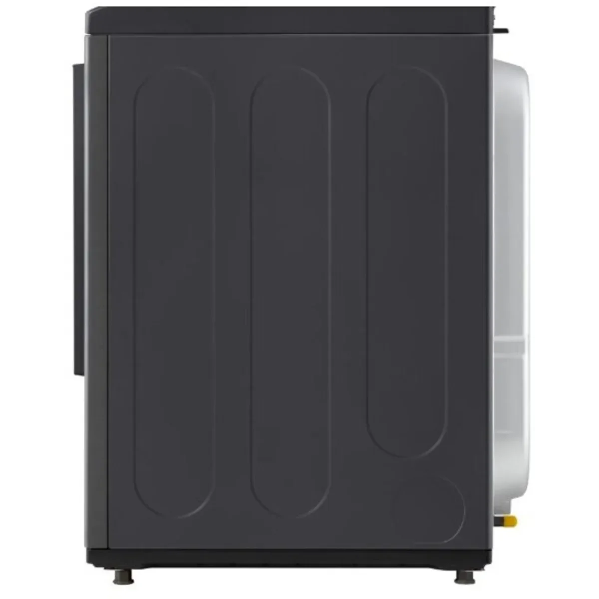 LG 27 Inch Rear Control Gas Dryer with 7.3 cu ft. Ultra Capacity, AI Sensor Dry, Quiet Operation in Black DLG8201L