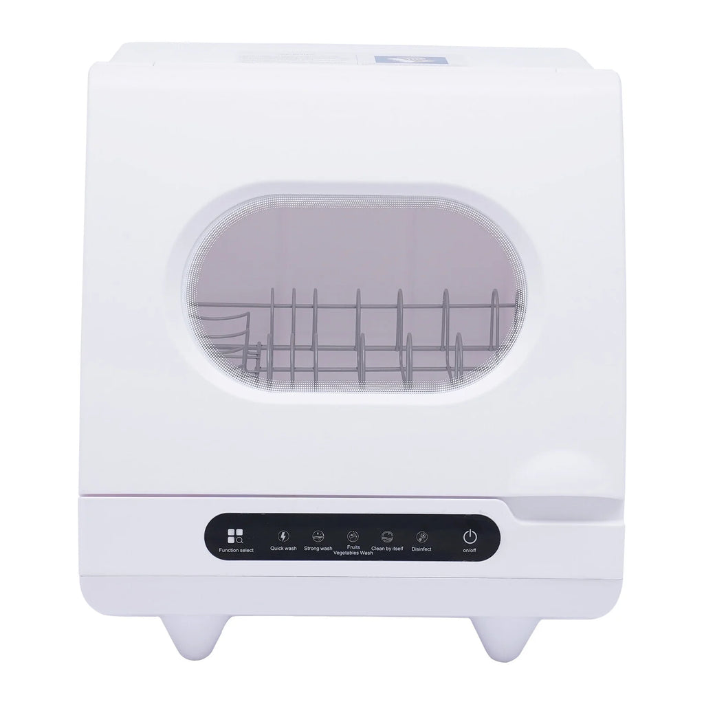 Portable Countertop Dishwasher 5 Washing Programs with Water Tank Leak-Proof Dry