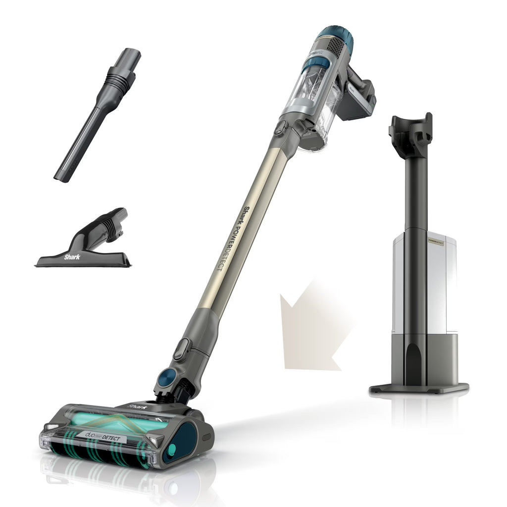 Shark PowerDetect Clean & Empty Cordless Stick Vacuum & Auto-Empty System, Powerful Suction, HEPA Filtration, Carpet & Hard Floor, Portable, IP3150