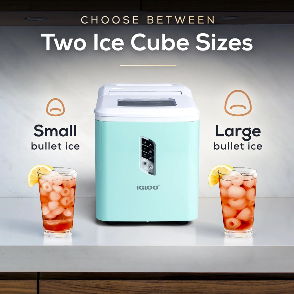 Igloo 26lb. Capacity Portable Ice Maker ICEB26WH , White