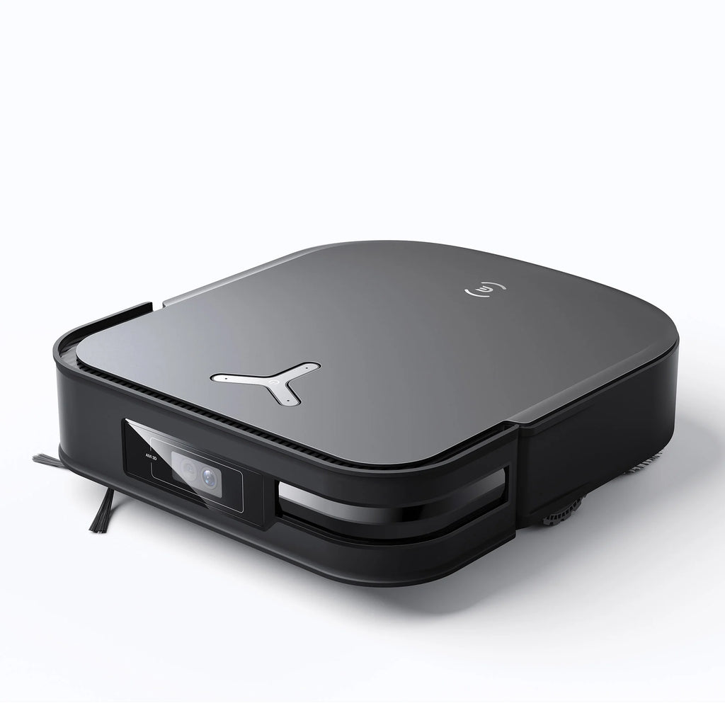 ECOVACS DEEBOT X2 OMNI Robot Vacuum and Spinning Mop with Automatic Mop Lifting and Cleaning Station, Self-Emptying, Smart Mapping, Wi-Fi Connected, LIDAR Navigation, Mop Combo, Pet Hair