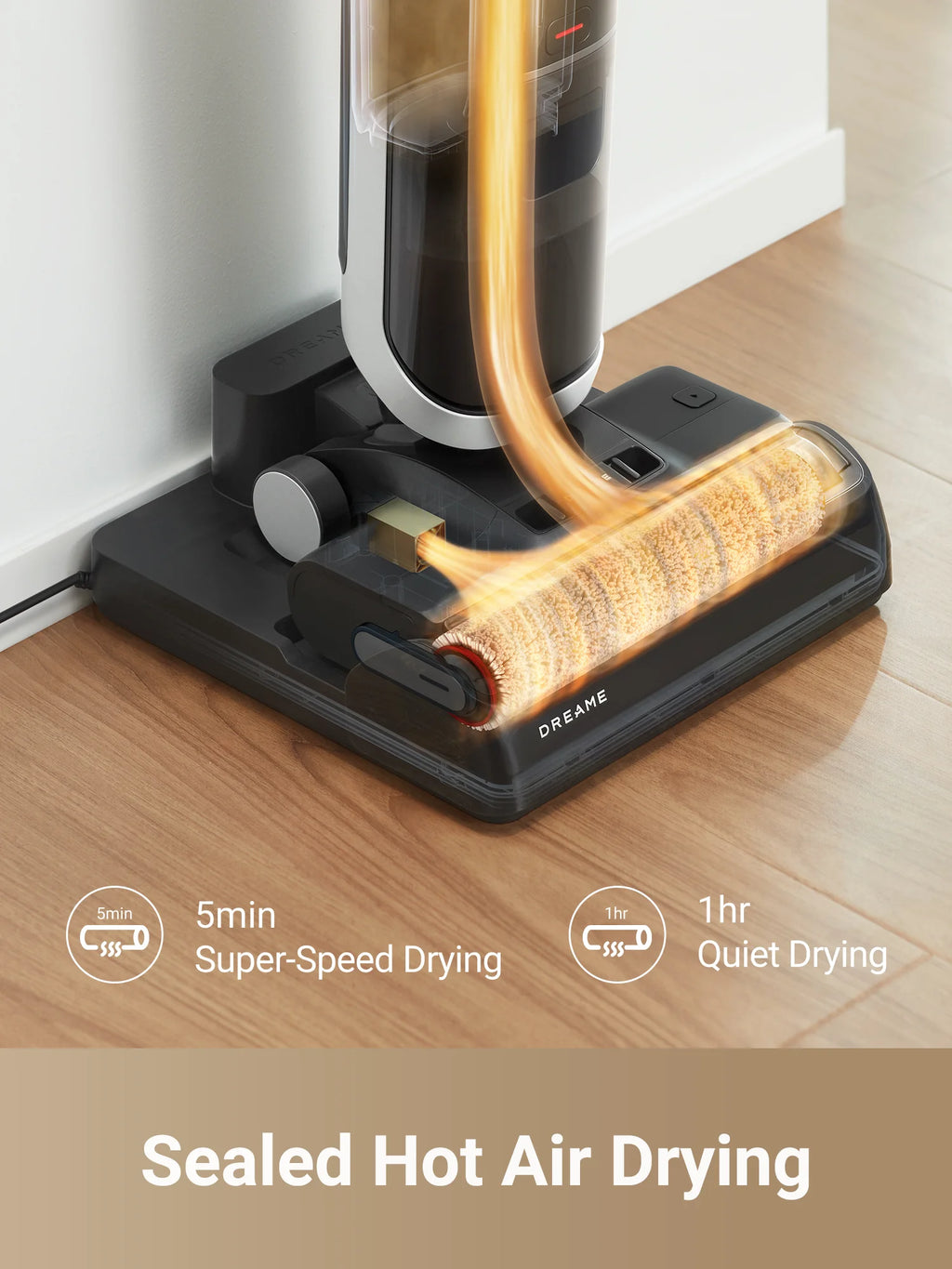 Dreame H12 Pro 900ml, 300W HP Wet Dry Vacuum Cleaner for Hard Floors with Accessories Included
