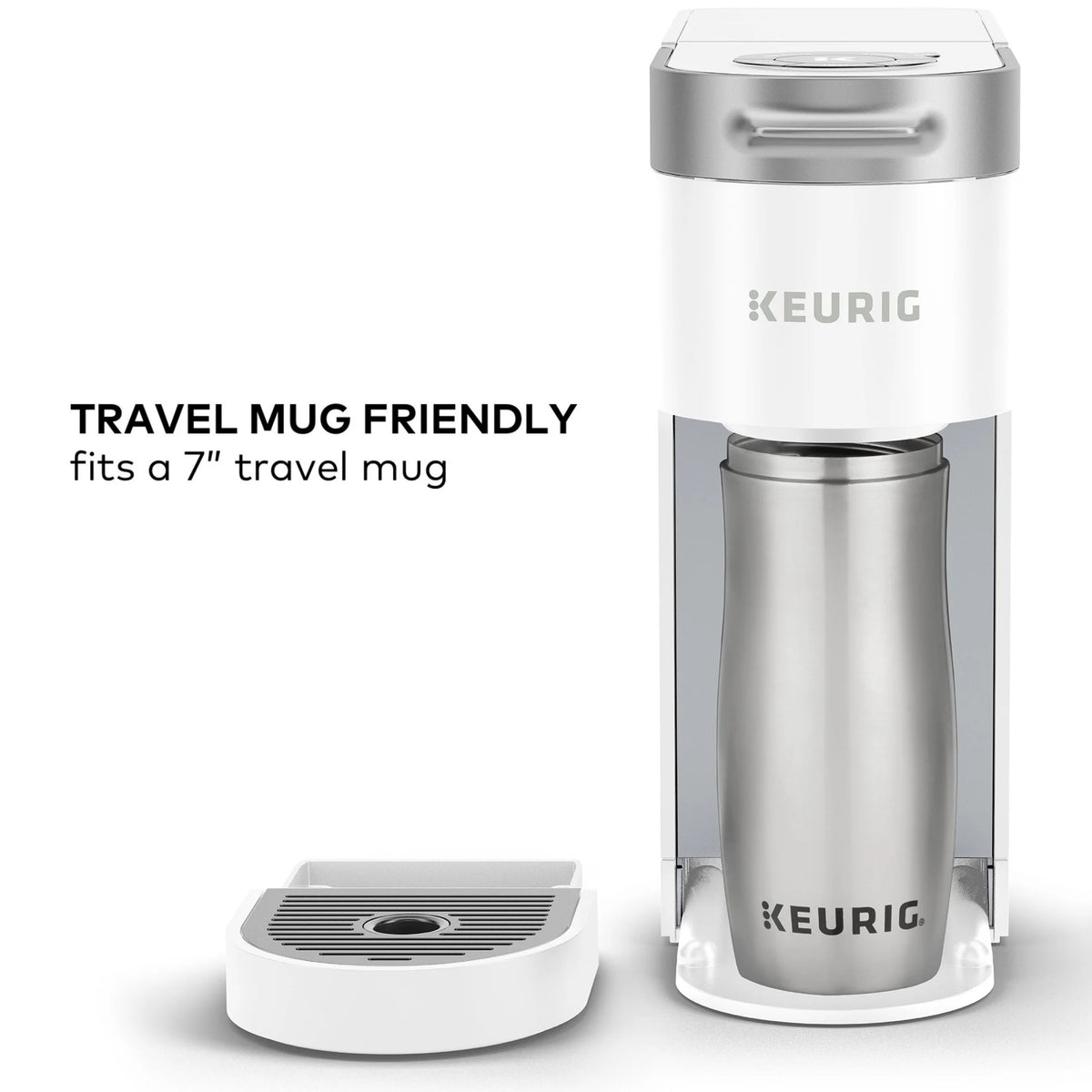 Keurig K-Slim Black Single-Serve K-Cup Pod Coffee Maker