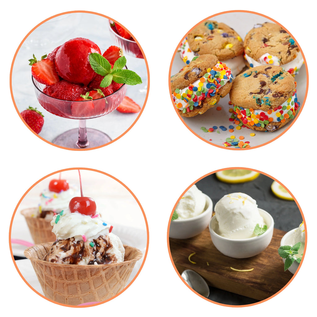 Nostalgia 2-Quart Electric Ice Cream Maker �C Make Homemade Ice Cream, Gelato, Sorbet & Frozen Yogurt �C No Salt/Ice Needed, Digital Controls, Mix-In Chute & Freezing Gel Canister �C Stainless Steel