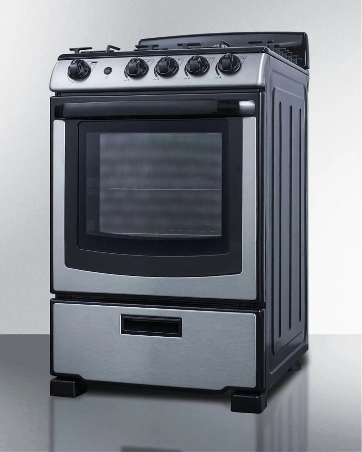 SUMMIT 24" Wide Gas Range