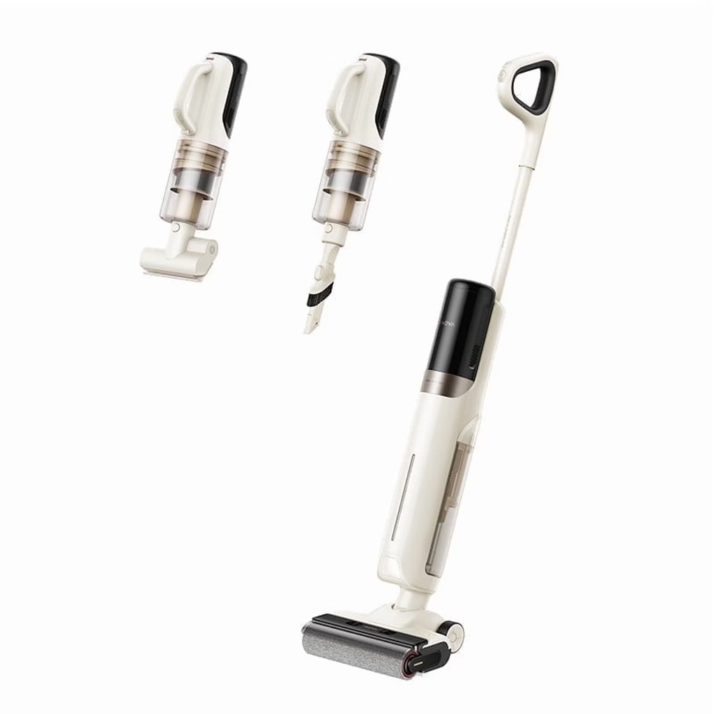 MOVA K30SE Wet Dry Vacuum,180��Flat Reach Floor Mop,Self Dual-Edge Cleaning,18000 Pa Suction