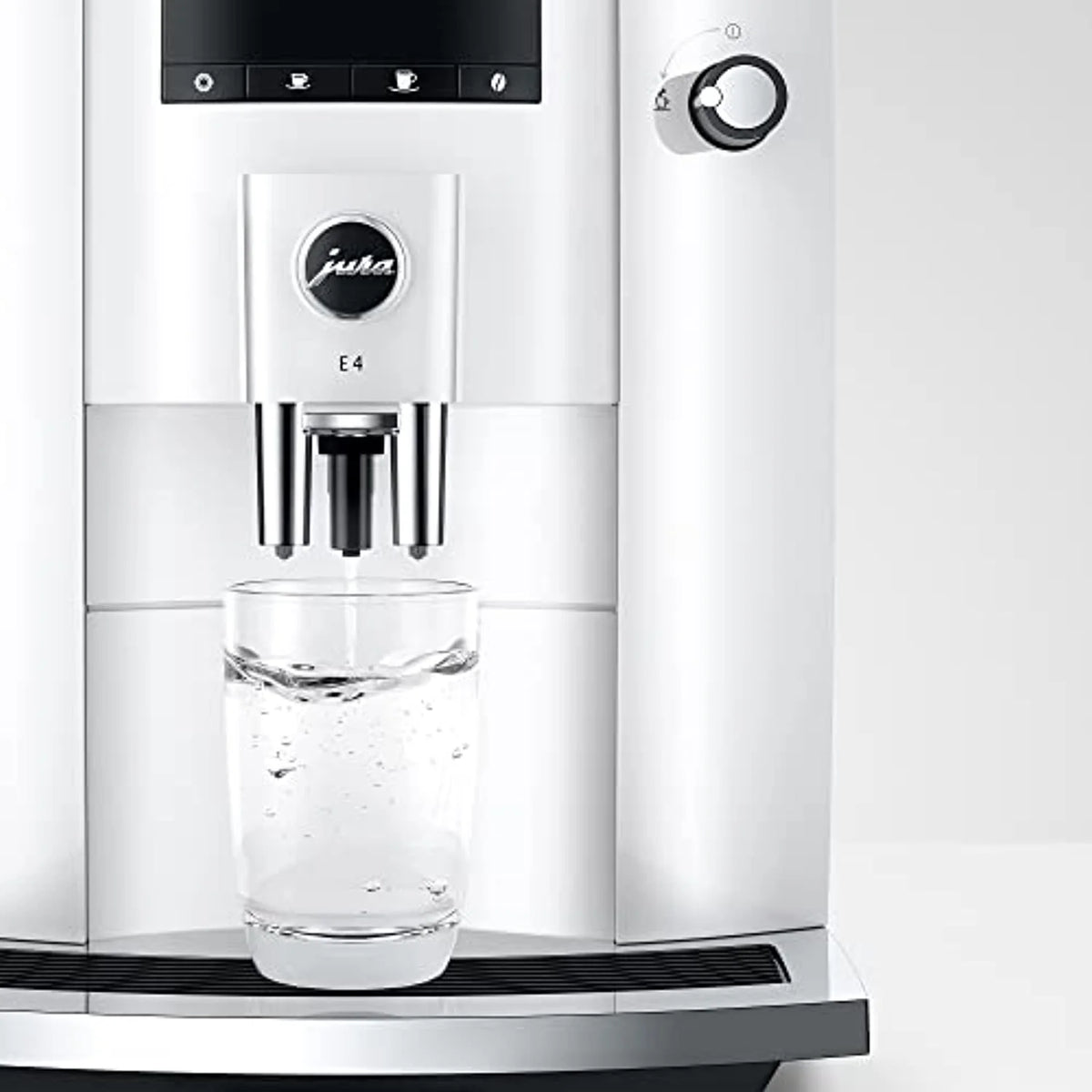 Jura E4 Automatic Coffee Machine (Piano Black)