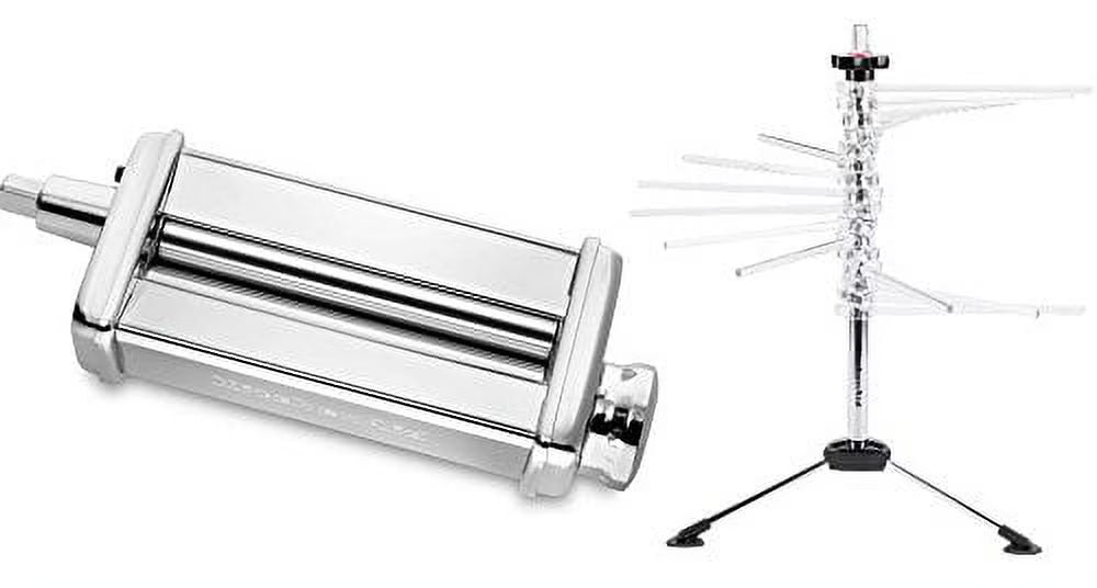 KitchenAid KPCA Pasta Cutter Companion Set Attachment + metal rack