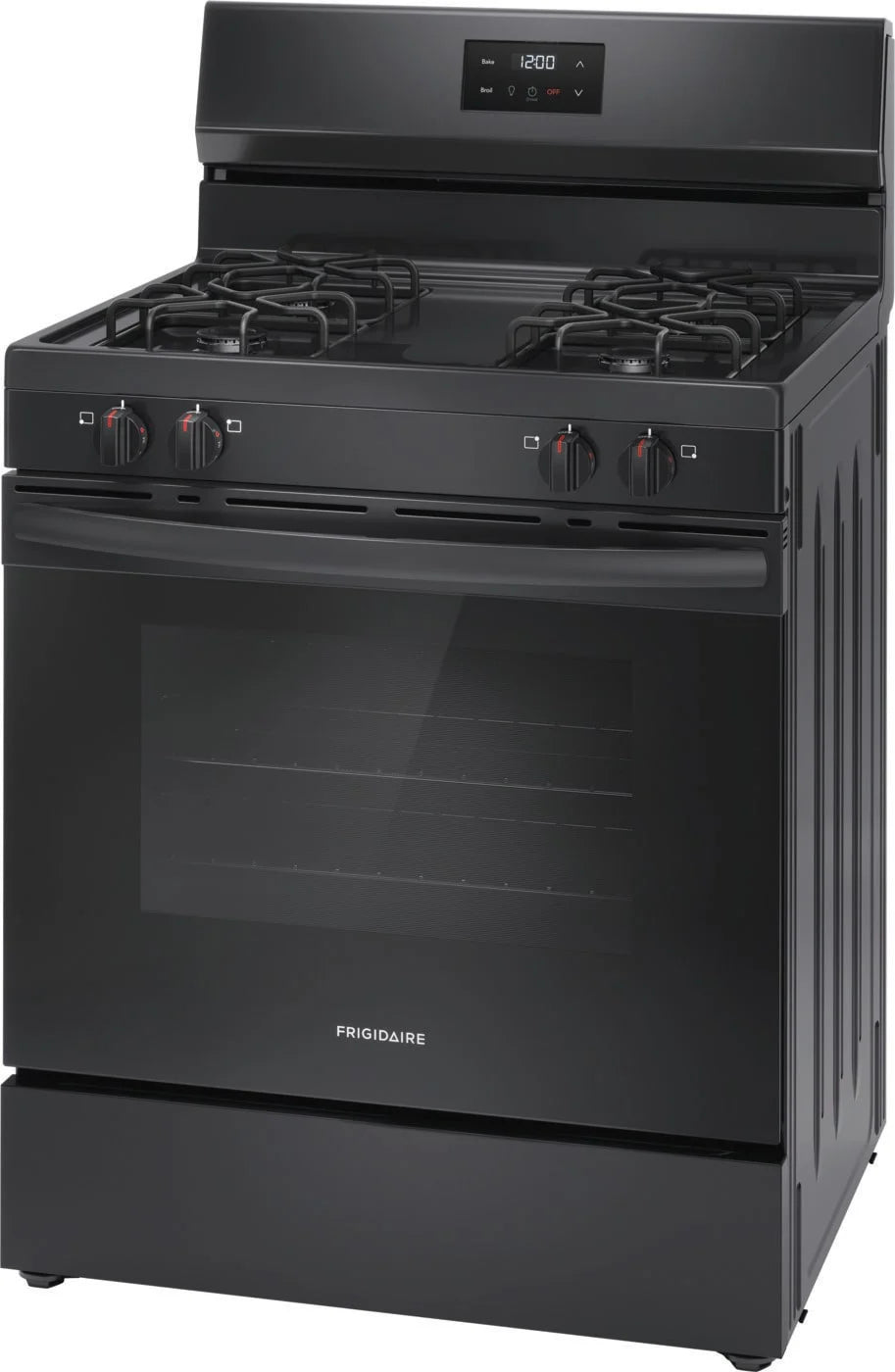Frigidaire FCRG3051BB 30" Free Standing Gas Range, Black