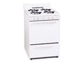 Premier SCK100OP - 24 Inch Freestanding All Gas Range with Open 3 cu. ft. Total Oven Capacity in White