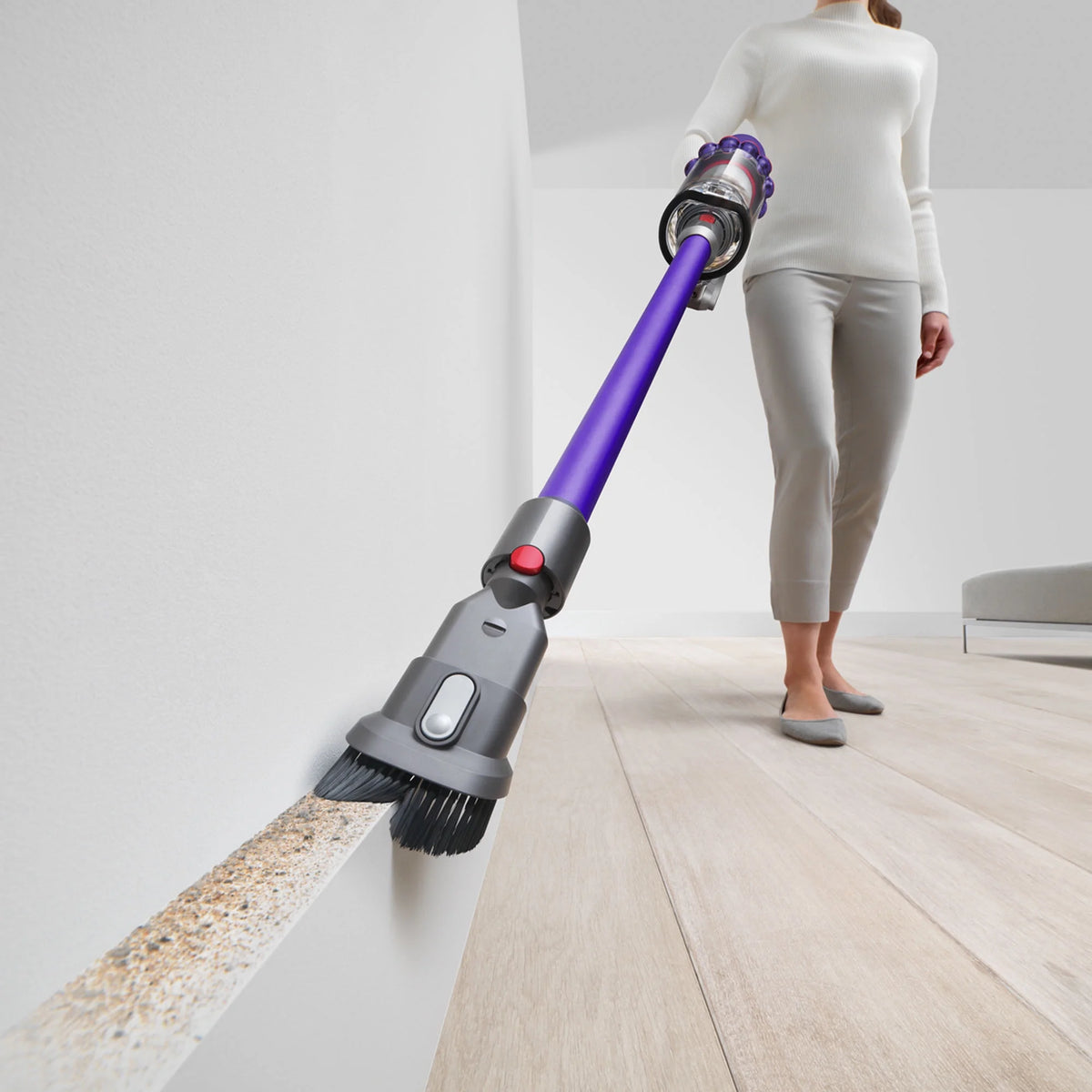 Restored Premium Dyson V10 Animal+ Cordless Vacuum Cleaner | Purple (Refurbished)