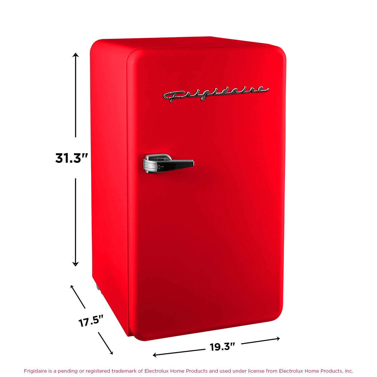 Frigidaire 3.2 Cu. ft. Single Door Retro Compact Refrigerator EFR372, Blue