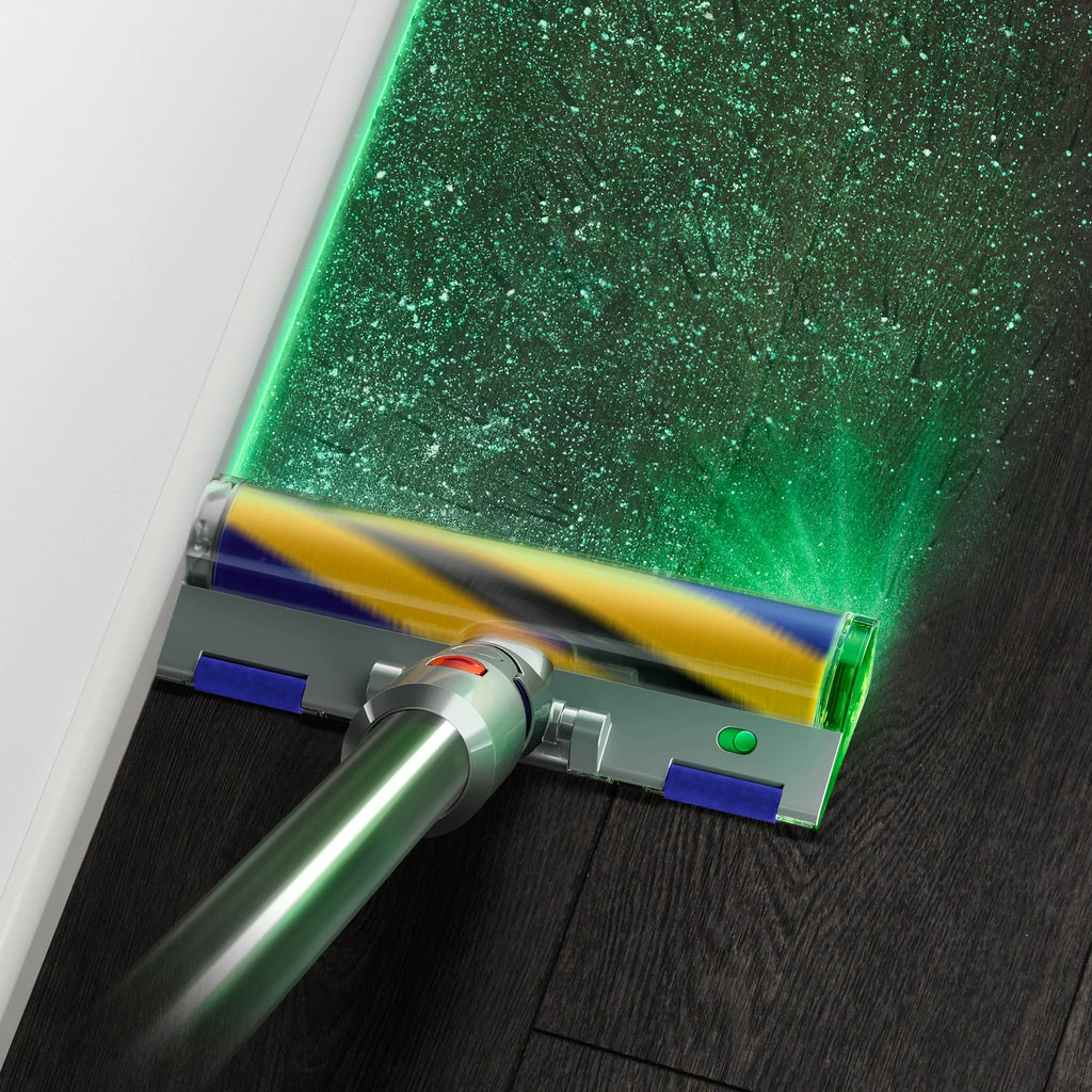 Restored Premium Dyson V15 Detect Total Clean Extra Cordless Vacuum | Yellow/Nickel (Refurbished)