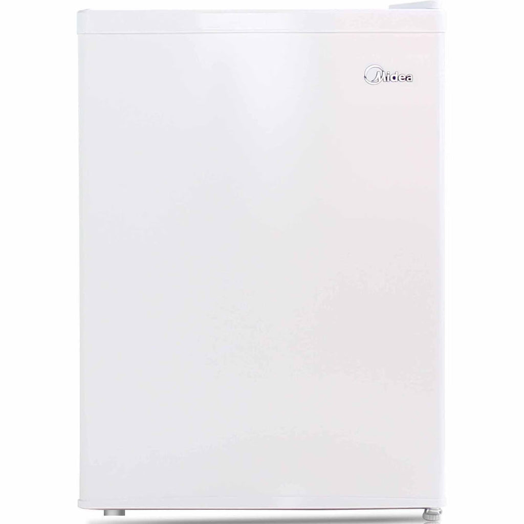 Midea 2.4 Cu Ft Compact Refrigerator WHS-87LSS1, Stainless Steel