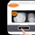 Large Capacity Portable Countertop Dishwasher 3 Washing Programs 1200W 110V