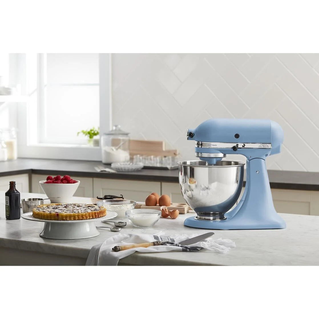 KitchenAid Artisan Series 5-Quart Tilt-Head Stand Mixer, Wildflower, KSM156CXWF