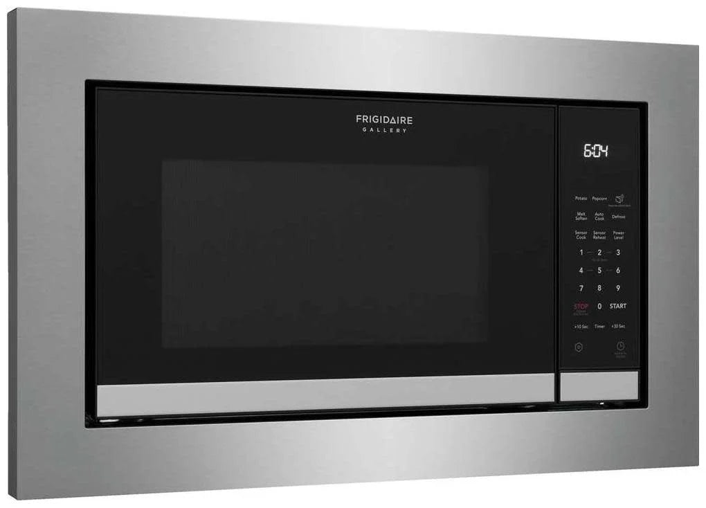 Frigidaire Gmbs3068b Gallery 25" Wide 2.2 Cu. Ft. 1100 Watt Built In Microwave - Stainless Trim Kit Sold Separately