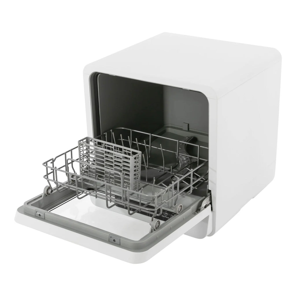 TFCFL Portable Dishwasher Electric Compact Countertop Dishes Dryer Washing Machine Touch Control