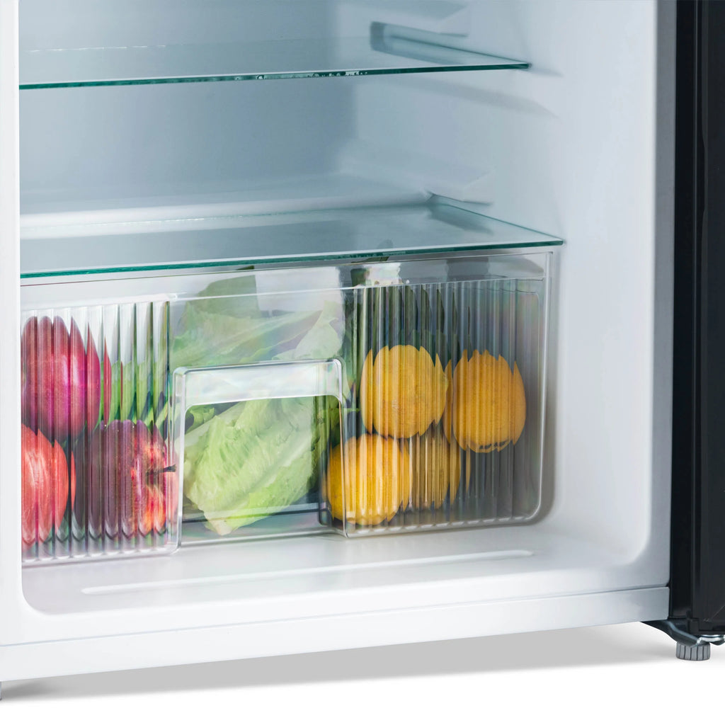 Newair 3.1 Cu. Ft. Compact Mini Refrigerator with Freezer in Black - NRF031BK00