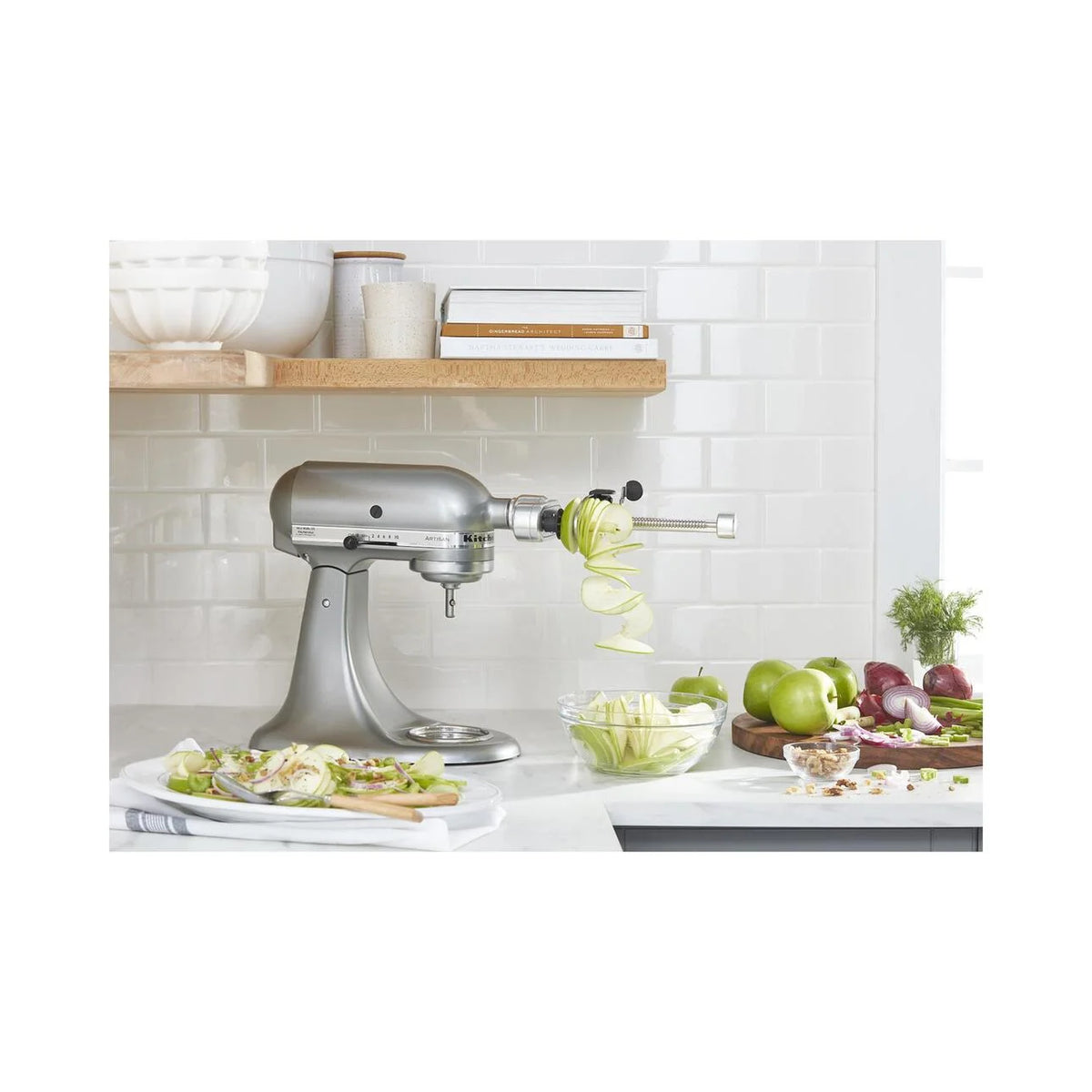 KitchenAid Spiralizer Attachment with 5 Blades for Stand Mixer