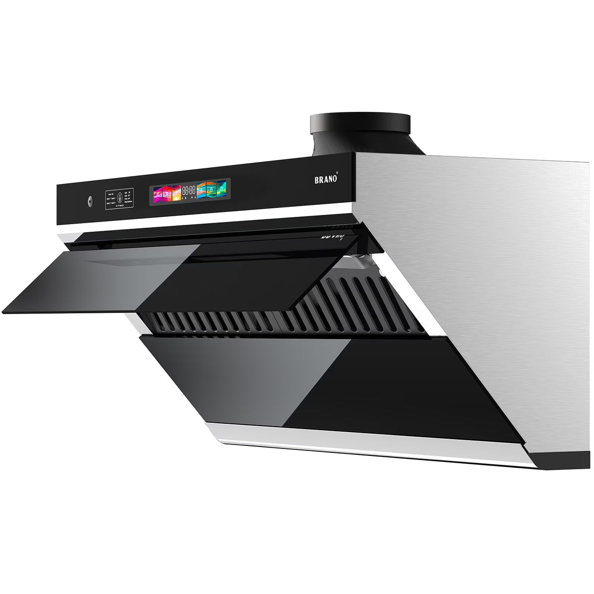 30 inch 900 CFM Convertible Under Cabinet Range Hood with  Charcoal Filter, Voice/Gesture/Touch Control