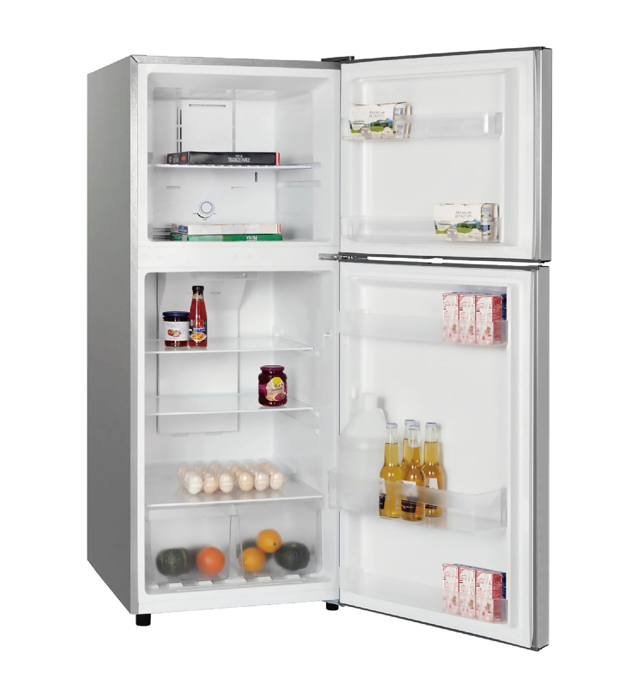 Frigidaire 10 Cu. Ft. Top Mount Refrigerator, Frost Free, Platinum, EFR1033-SS-6Com