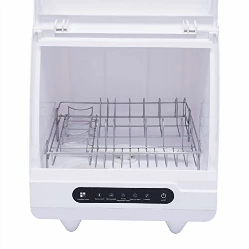 1200W Portable Countertop Dishwasher 5 Washing Programs Compact Countertop Dishwasher 360�� Spray Dish Washing For Kitchen,Apartment, Dorm, Office & Rvs