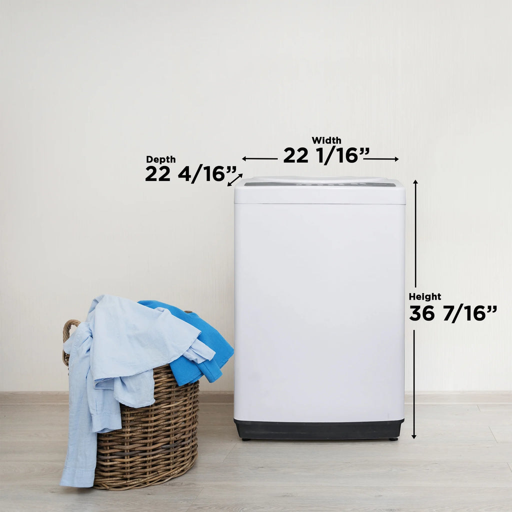 Danby DWM065A1WDB-6 1.8 cu. ft. Compact Top Load Washing Machine in White