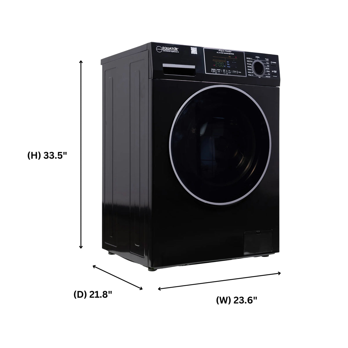 Equator Advanced Appliances Equator Fully Built-in All-in-One Combo Washer-Dryer Ventless