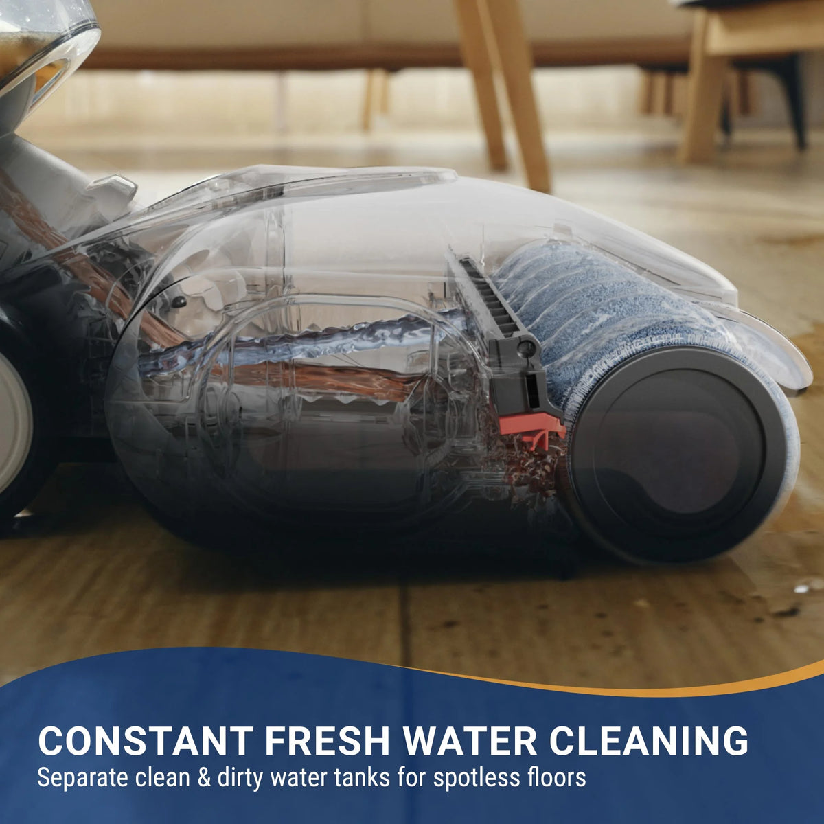 LiteVak Wash Pro Cordless Vacuum Mop by Tineco