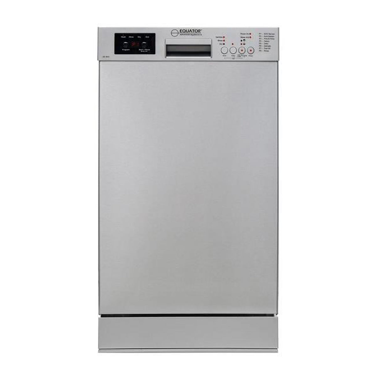 Equator 18' Dishwasher Europe ADABuiltin 10 Place Sani Delay 1/2 Load 51dB 3.2gal