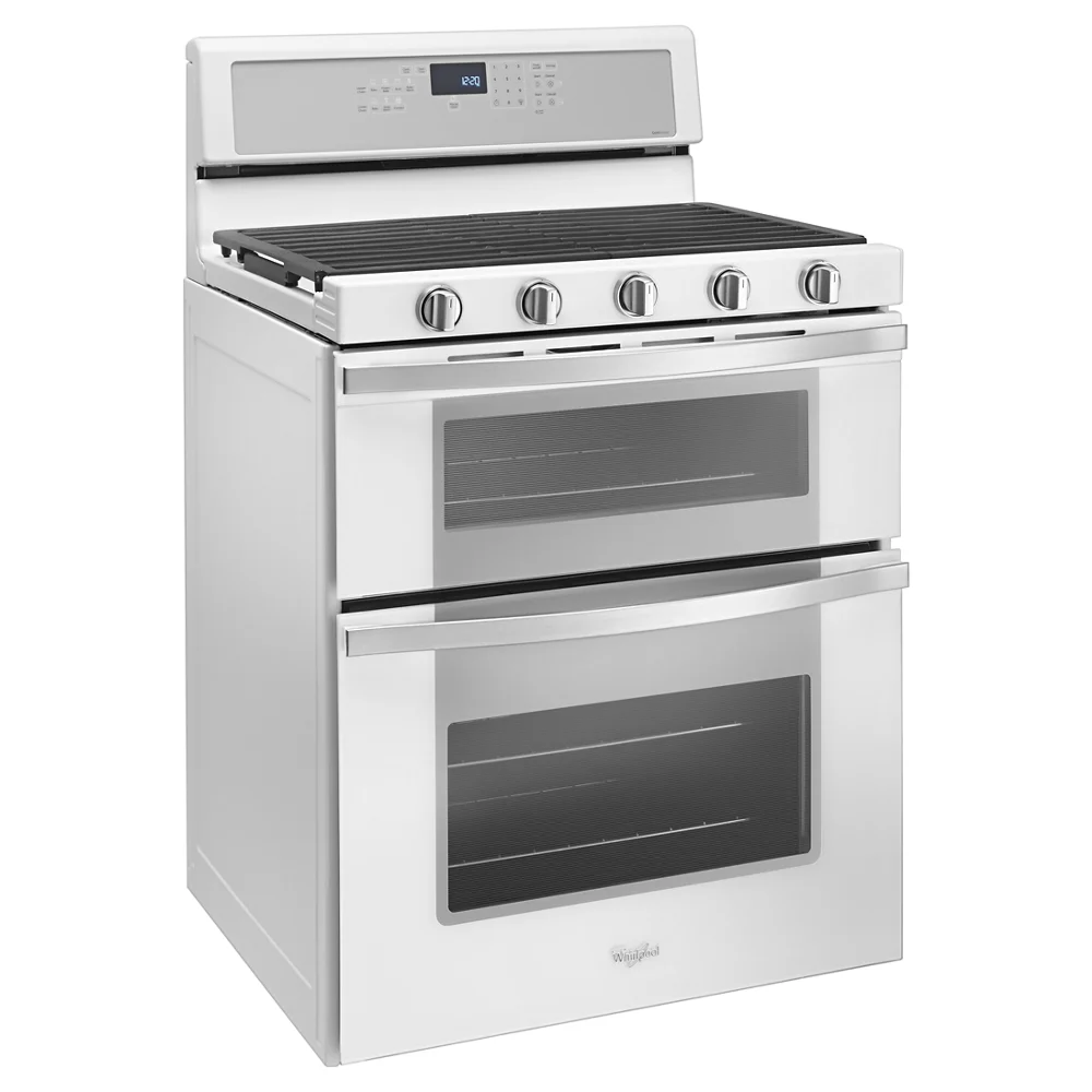 Whirlpool 30a?? 6.0 cu ft Gas Double Oven Range in Stainless Steel