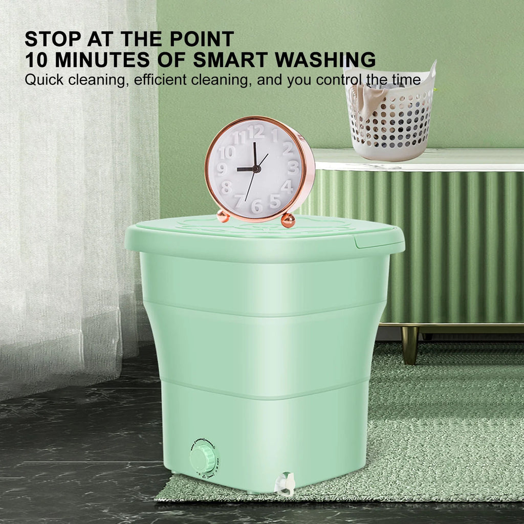 Portable Washing Machine,Mini Foldable Washer,25L Upgraded Large Capacity Foldable Washer, Deep Cleaning Of Underwear, Baby Clothes and Other Small Clothes,Suitable for Apartments, Dormitories, Hotel