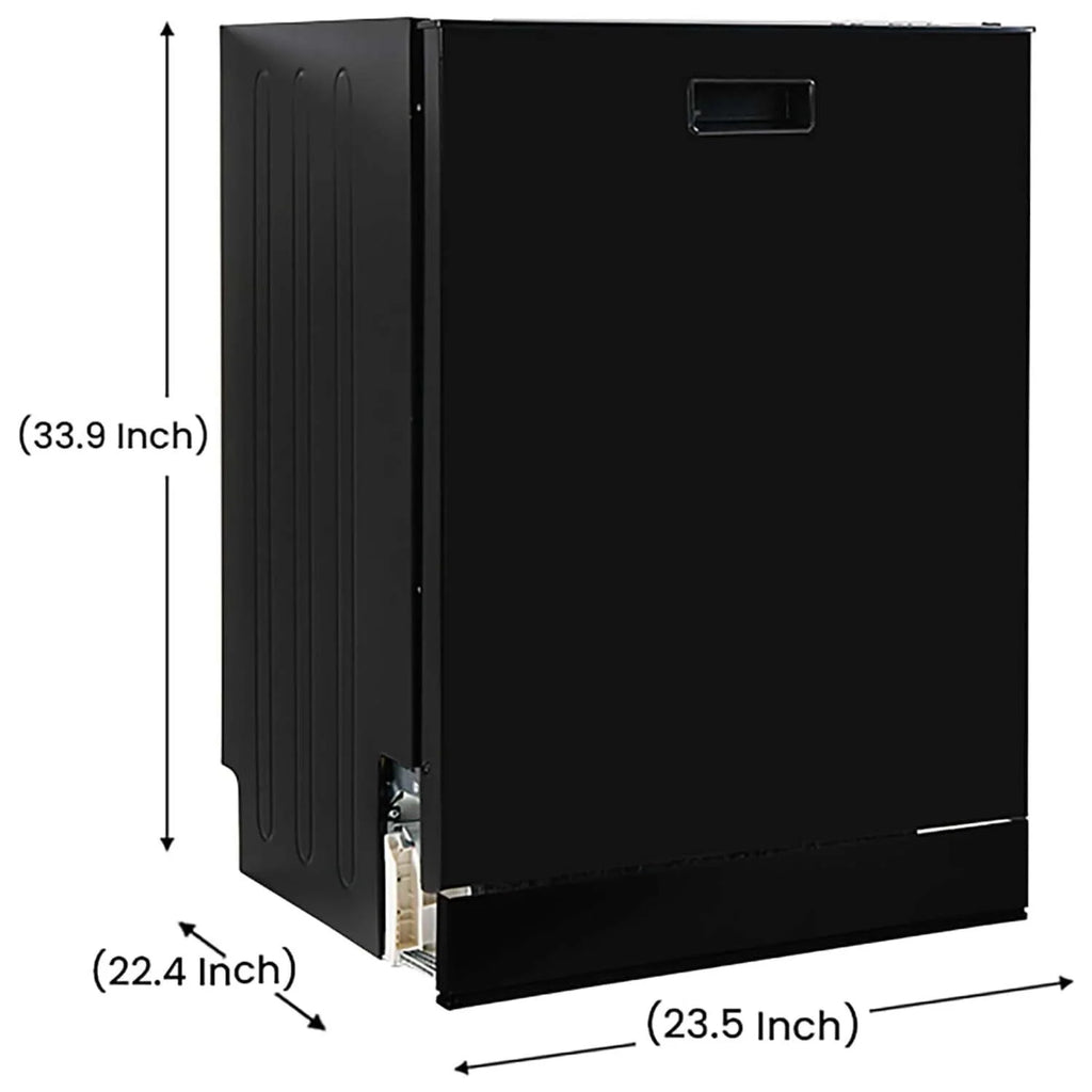 Equator 24 in Dishwasher Top Control 3 Rack 15 place 3.4g QUIET 51 dB 110V EStar