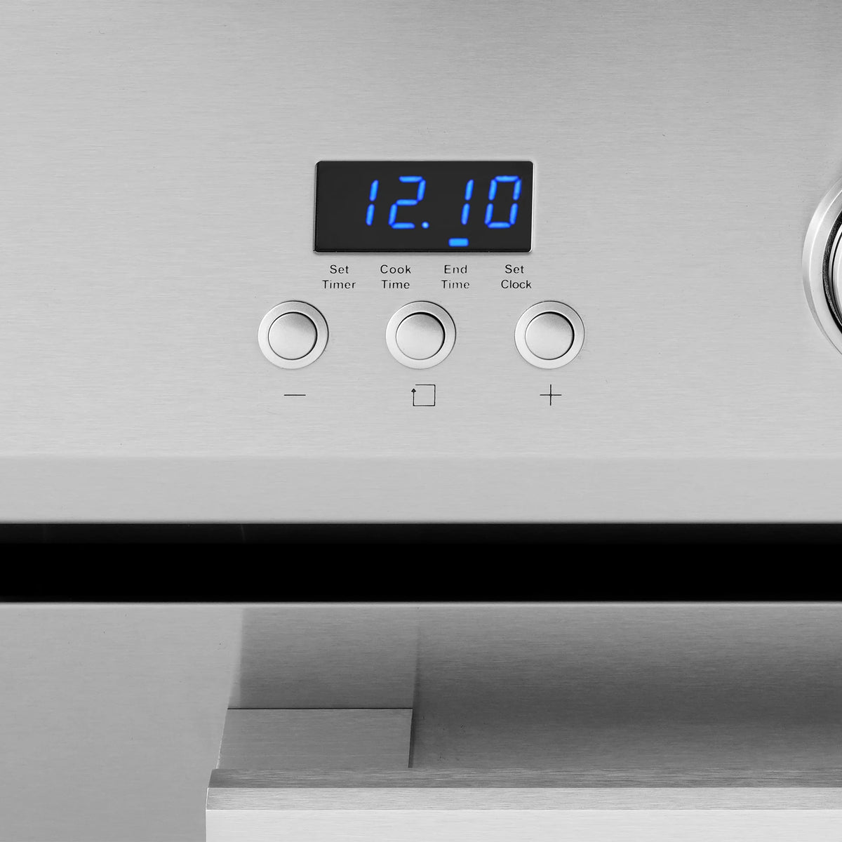 Cosmo 30 in. Stellar Collection 5.0 cu. ft. Electric Range with 4 Burner Glass Cooktop and Convection Oven in Stainless Steel