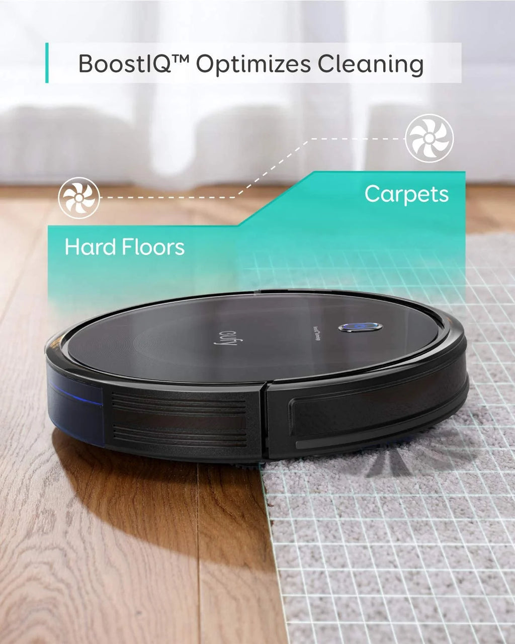 eufy BoostIQ RoboVac Robot Vacuum Cleaner - 2000 Pa Suction