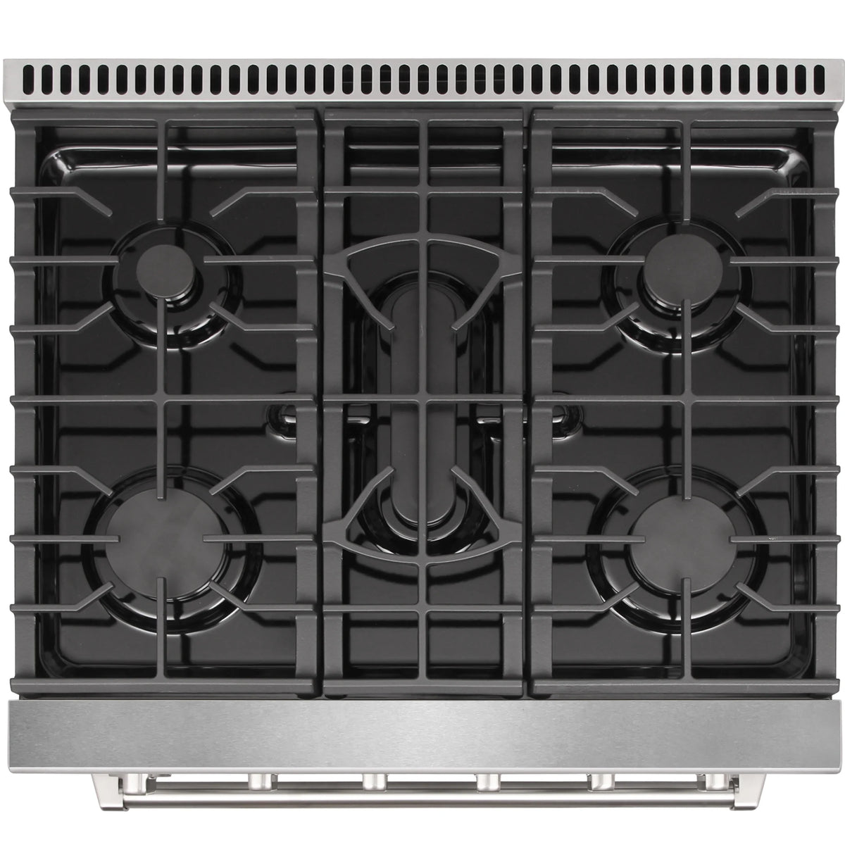 KOSTCH 30-in 5 burners 4.55-cu ft Convection Oven Freestanding Liquid Propane Gas Range ( Stainless steel )
