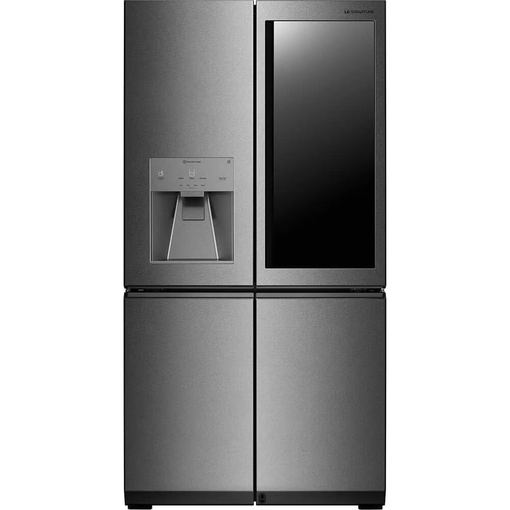 LG URNTC2306N 22.8 Cu. Ft. Textured Steel French Door Counter-Depth Refrigerator