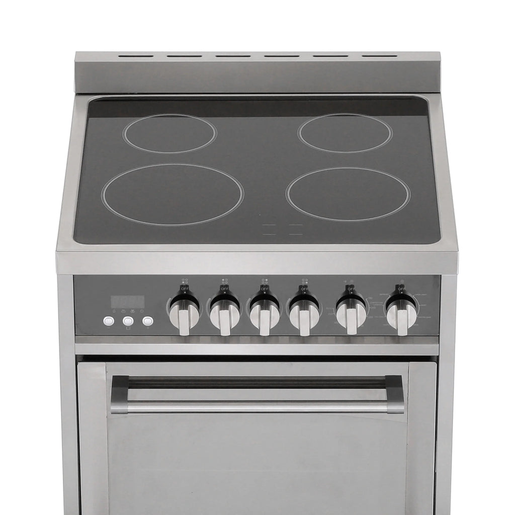 Magic Chef 2.2 cu. ft. Electric Range with Convection in Stainless Steel in Stainless Steel
