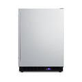 24" Wide Outdoor All-Freezer, Stainless Steel Cabinet