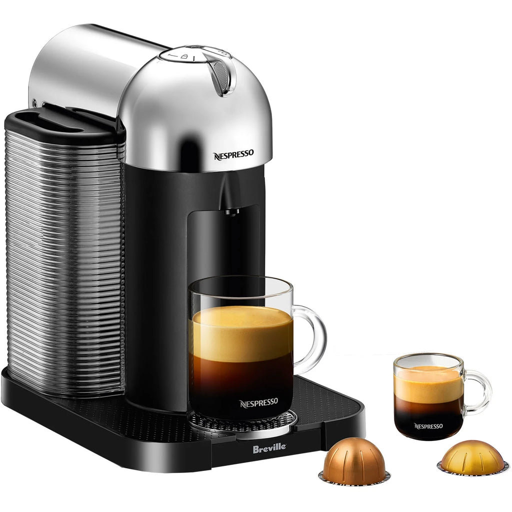 Breville Nespresso Vertuo Coffee & Espresso Single-Serve Machine in Matte Black